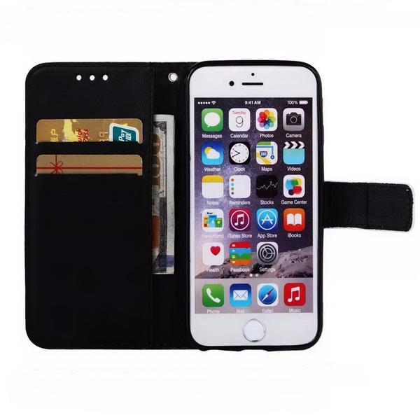 Plånboksfodral Apple iPhone 8 – Rosor