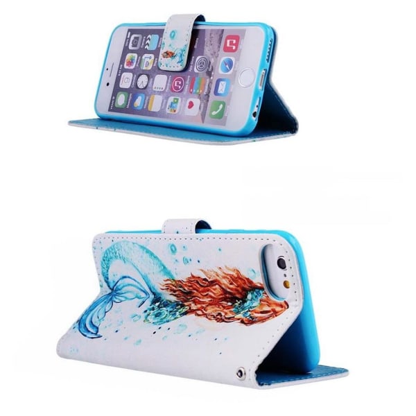 Plånboksfodral Apple iPhone 8 – Sjöjungfru