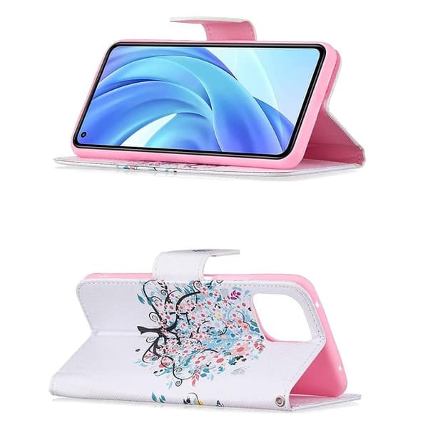 Plånboksfodral Xiaomi Mi 11 Lite - Färgglatt Träd
