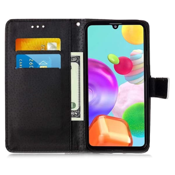 Lompakkokotelo Samsung Galaxy A02s - Ruusut