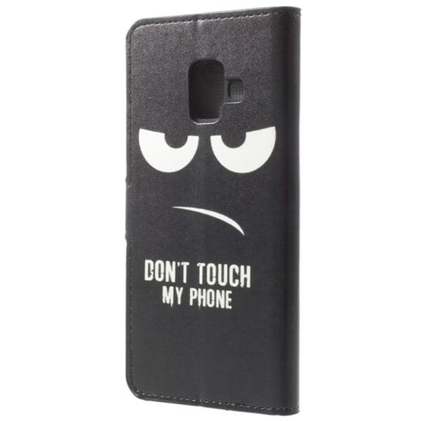 Plånboksfodral Samsung Galaxy A6 (2018) - Don’t Touch My Phone