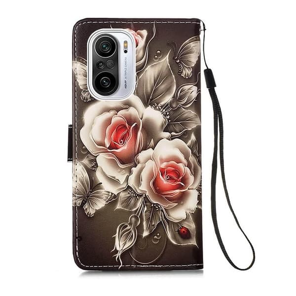 Plånboksfodral Xiaomi Mi 11i - Rosor