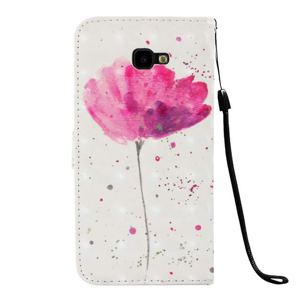 Plånboksfodral Samsung Galaxy J4 Plus – Rosa Blomma