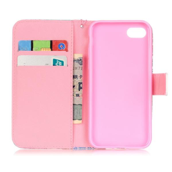 Plånboksfodral Apple iPhone 7 – Rosa Blomma
