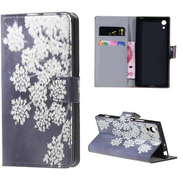 Plånboksfodral Sony Xperia XA1 – Små Blommor