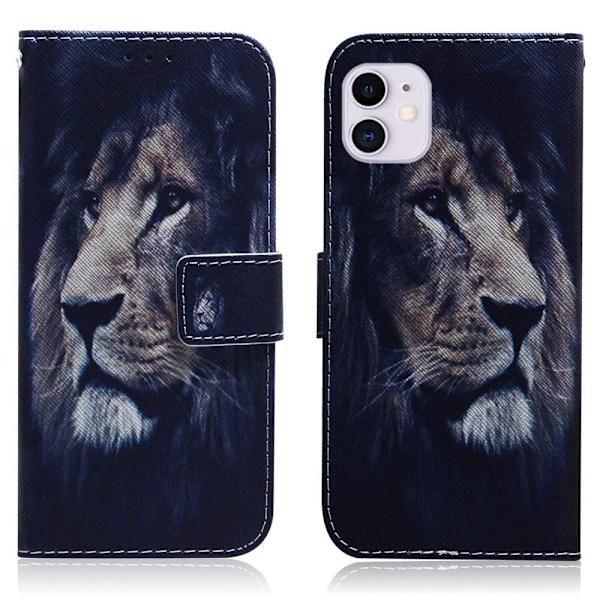 Plånboksfodral Apple iPhone 12 – Lejon