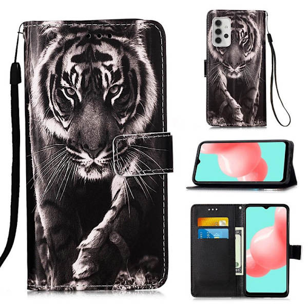 Plånboksfodral Samsung Galaxy A32 5G - Tiger
