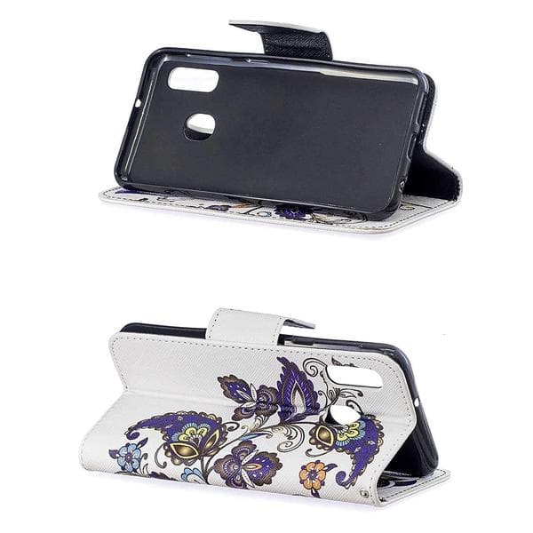 Plånboksfodral Samsung Galaxy A40 – Elegant Fjäril