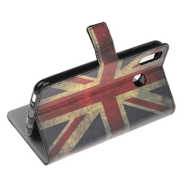 Plånboksfodral Samsung Galaxy A40 - Flagga UK