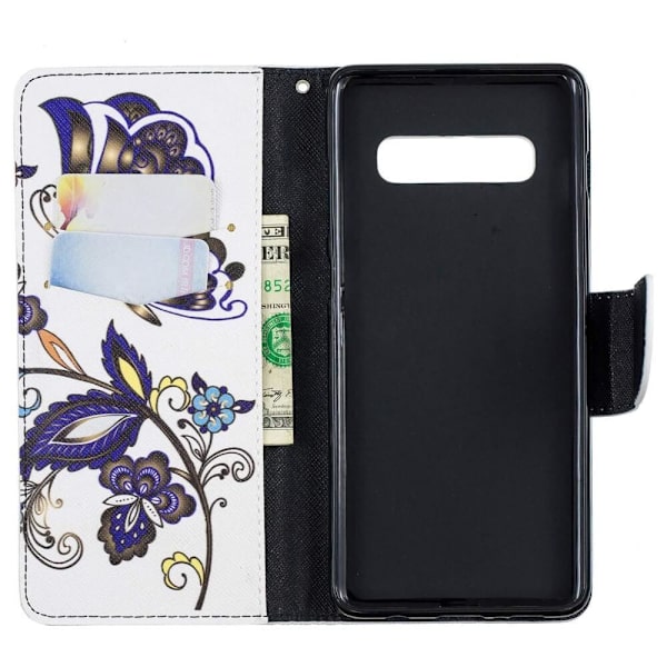 Plånboksfodral Samsung Galaxy S10 Plus - Elegant Fjäril