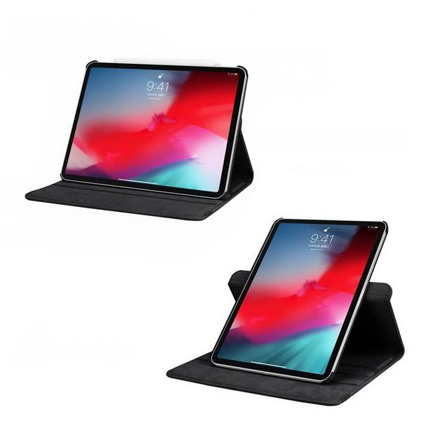 Läderfodral iPad Pro 11" (2018) Roterande 360° - 11 Färger Blå (Mörk)