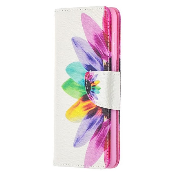 Plånboksfodral Samsung Galaxy XCover 7 - Färgglad Blomma