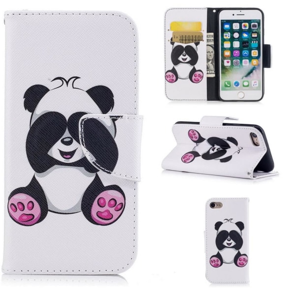 Plånboksfodral iPhone SE (2022) - Panda