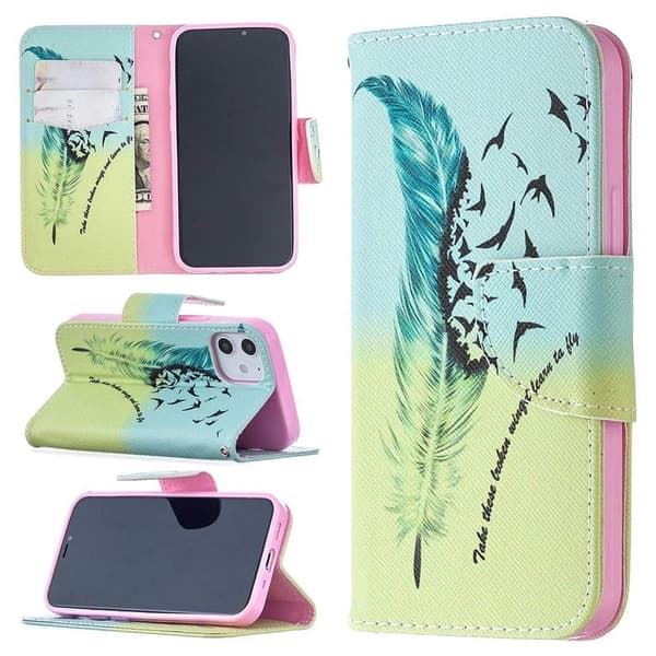 Plånboksfodral Apple iPhone 12 Mini – Take These Broken Wings