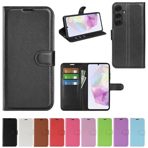 Plånboksfodral Samsung Galaxy S26 Plus - Olika färger Vit