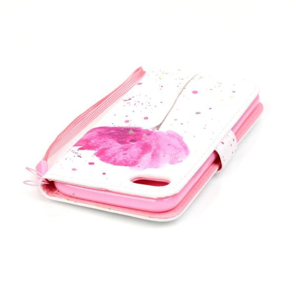 Plånboksfodral Apple iPhone 8 – Rosa Blomma