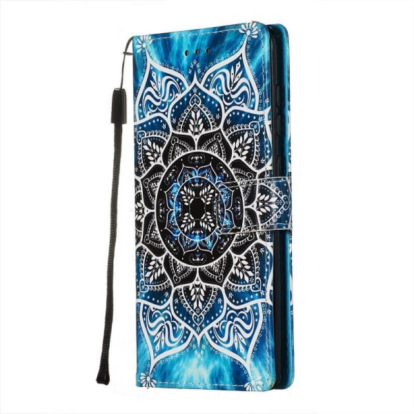 Plånboksfodral Samsung Galaxy A71 - Blå Mandala