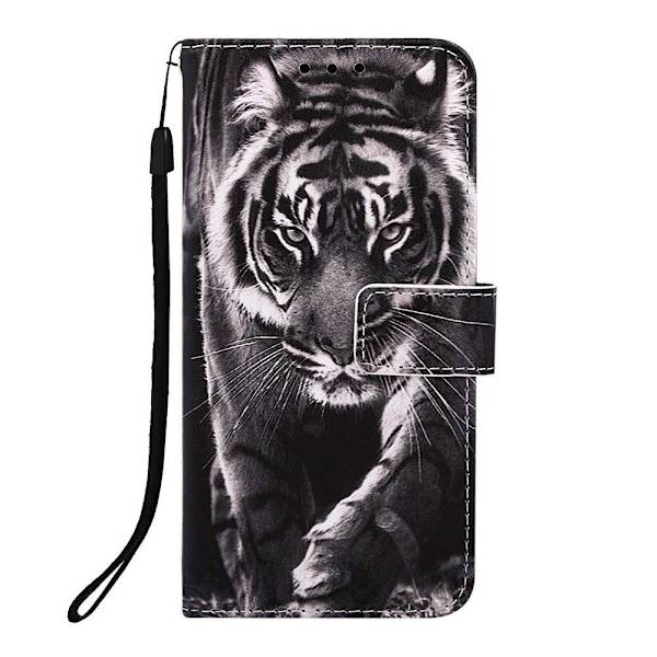 Plånboksfodral iPhone 14 Plus – Tiger
