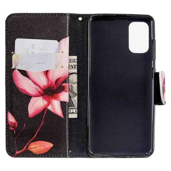 Plånboksfodral Samsung Galaxy A51 – Rosa Blomma