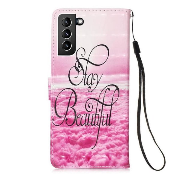 Lompakkokotelo Samsung Galaxy S21 Plus - Stay Beautiful