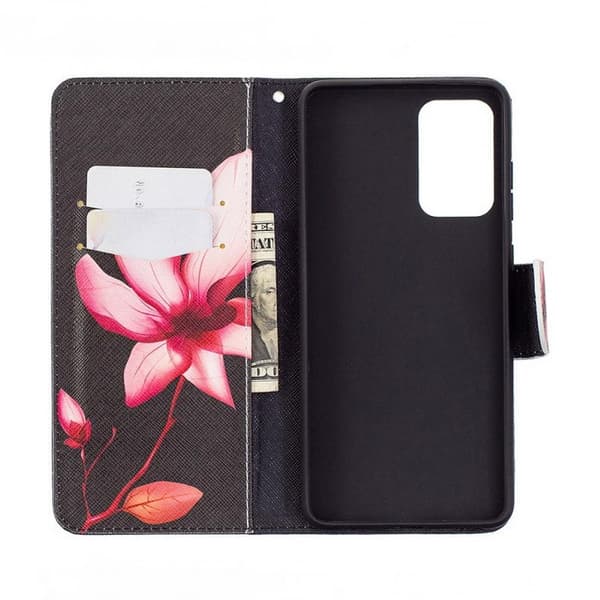 Plånboksfodral Samsung Galaxy A53 – Rosa Blomma