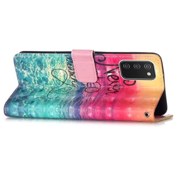 Plånboksfodral Samsung Galaxy A03s – Never Stop Dreaming