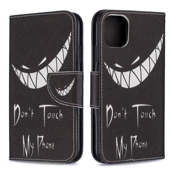Lompakkokotelo iPhone 13 - Don’t Touch My Phone