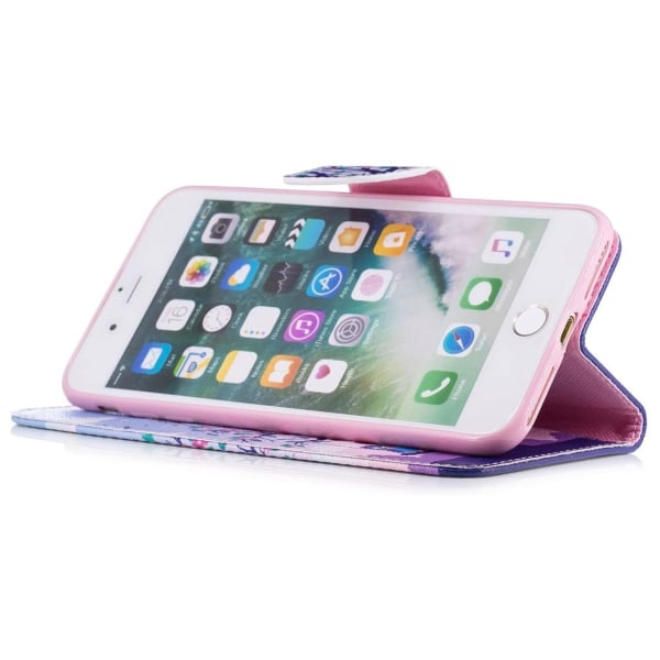 Plånboksfodral iPhone 7 Plus – Ugglor på Gunga