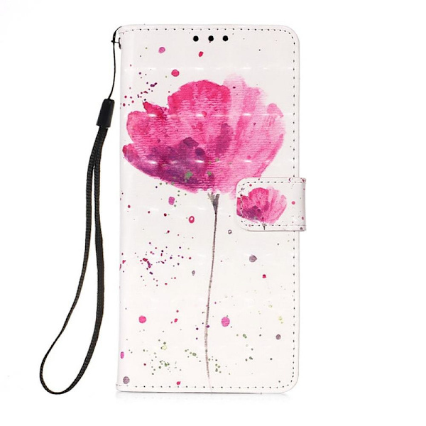 Plånboksfodral Samsung Galaxy A04s – Rosa Blomma