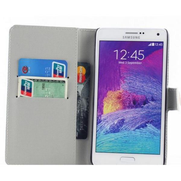 Plånboksfodral Samsung Galaxy Note 4 - Stjärnfall