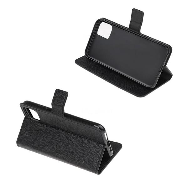 Lompakkokotelo iPhone 12 - Musta Black