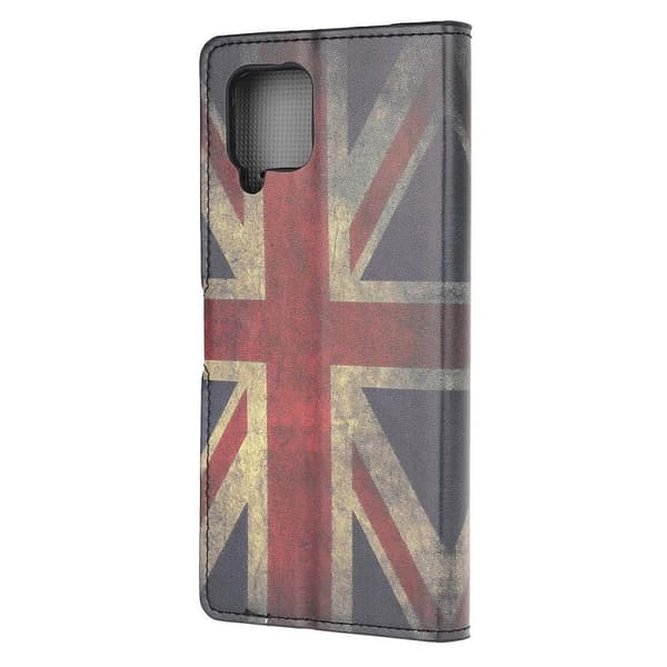 Lompakkokotelo Samsung Galaxy A12 - Iso-Britannian Lippu