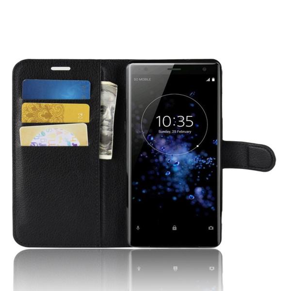 Plånboksfodral Sony Xperia XZ3 - Svart Black