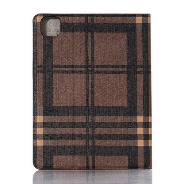 Fodral iPad Air 13" (2025) Rutmönster - Brun