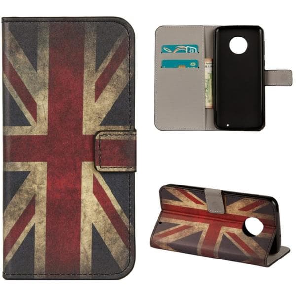 Plånboksfodral Motorola Moto G6 Plus - Flagga UK
