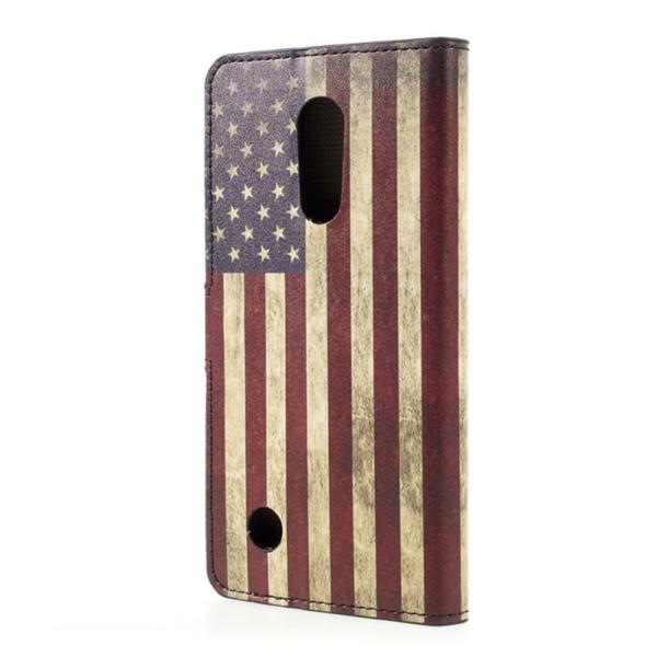 Plånboksfodral LG K10 2017 - Flagga USA