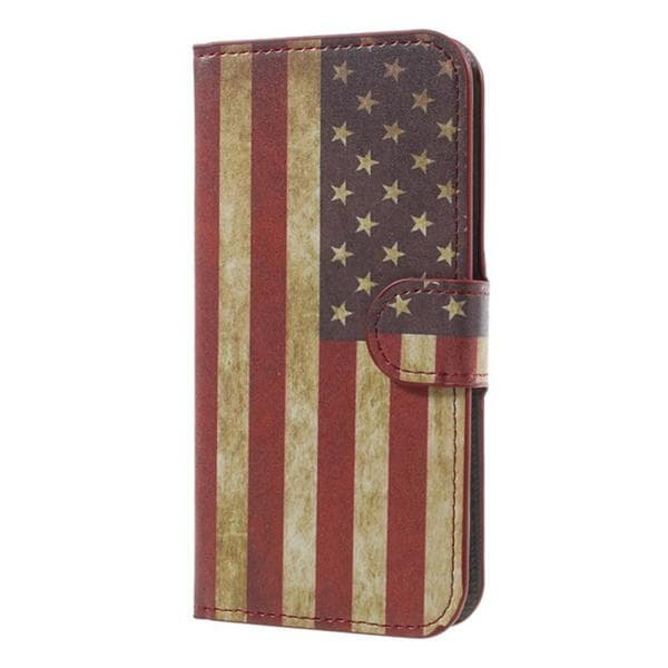 Plånboksfodral Samsung Galaxy J7 2017 - Flagga USA