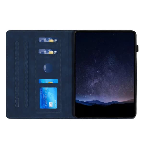 Fodral iPad Mini 6 (2021) Bivaxmönster - 8 Färger Röd
