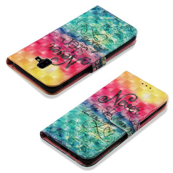 Plånboksfodral Samsung Galaxy J6 Plus – Never Stop Dreaming