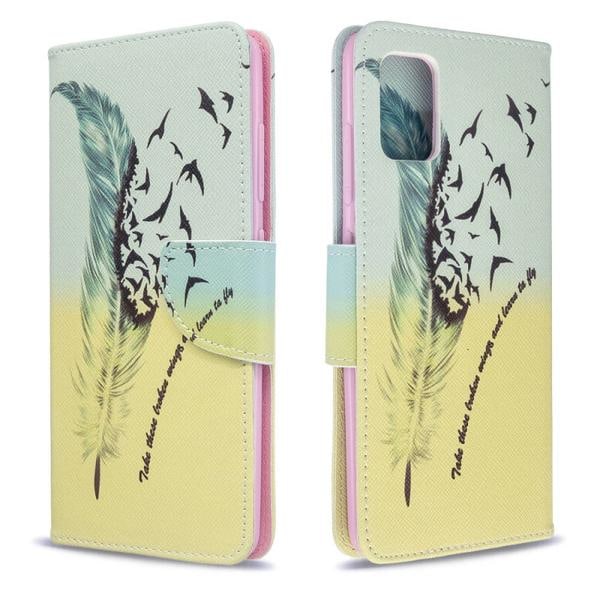 Lompakkokotelo Samsung Galaxy A51 - Take These Broken Wings