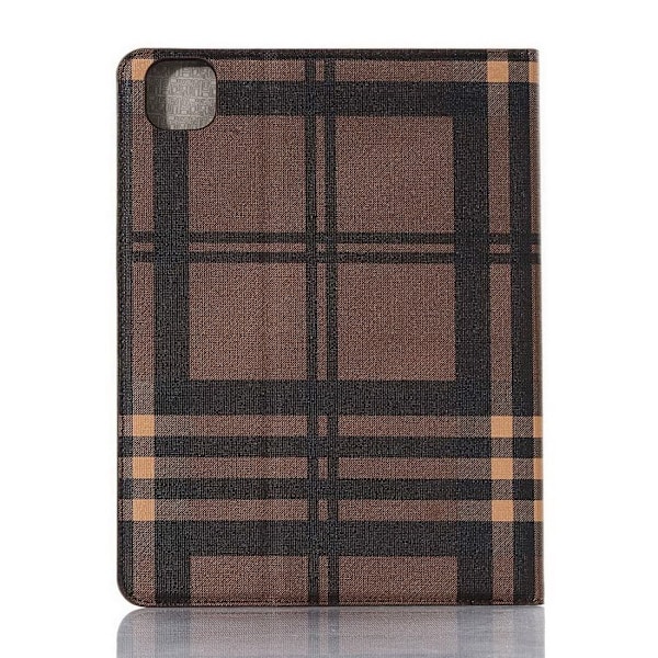 Plånboksfodral iPad Air 10,9" (2020) Rutmönster - 3 Färger Svart