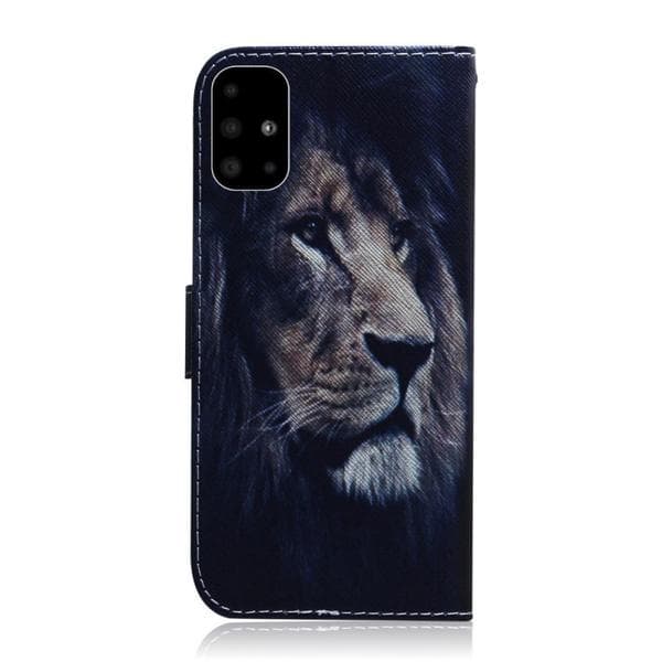 Lompakkokotelo Samsung Galaxy A51 - Leijona