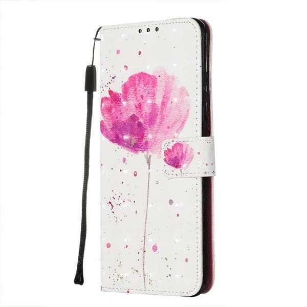 Plånboksfodral Samsung Galaxy S20 Ultra – Rosa Blomma