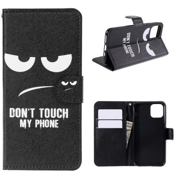 Plånboksfodral Apple iPhone 11 Pro - Don’t Touch My Phone