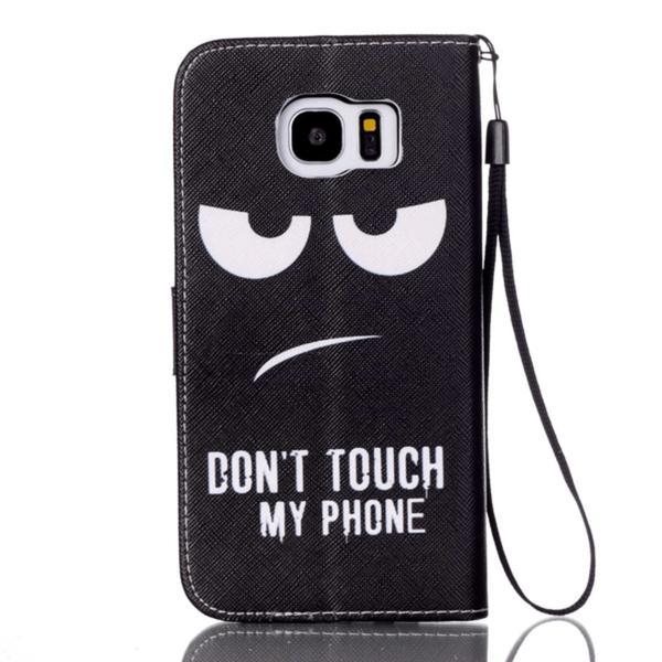 Plånboksfodral Samsung Galaxy S7 Edge – Don’t Touch My Phone