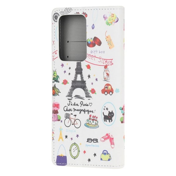 Lompakkokotelo Samsung Galaxy S21 Ultra - Pariisi
