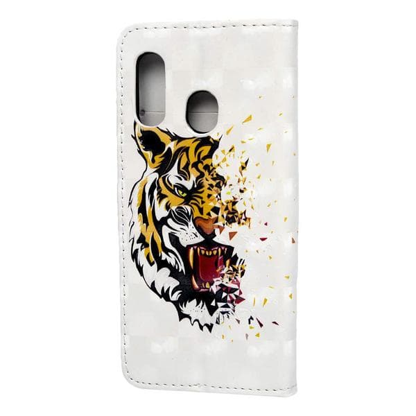 Plånboksfodral Samsung Galaxy A40 – Tiger