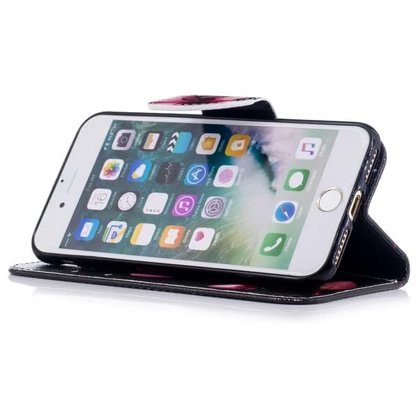 Plånboksfodral Apple iPhone 7 – Rosa Blomma