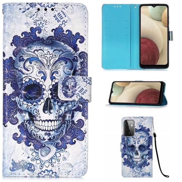 Plånboksfodral Samsung Galaxy A52 / A52s – Döskalle