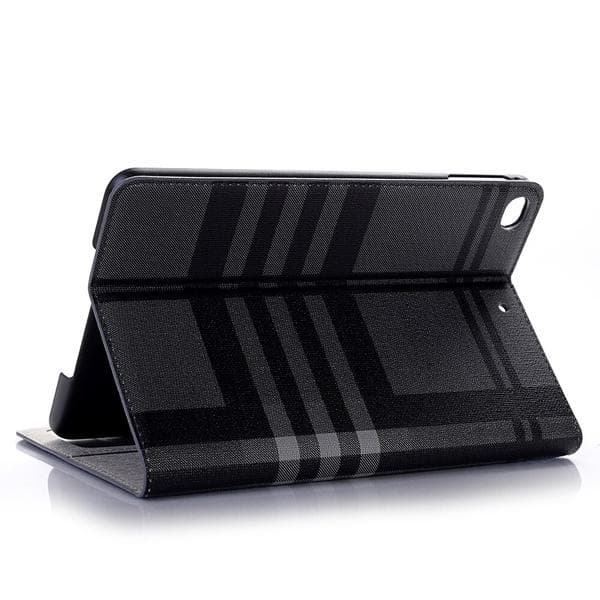 Plånboksfodral iPad Mini 5 (2019) - Rutmönster, 3 Färger Brun